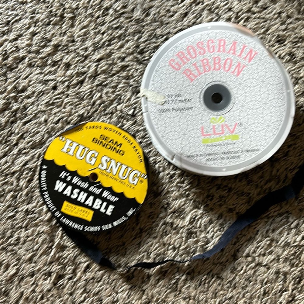 Roll Grosgrain Ribbon and Seam Binding